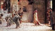 Sir Lawrence Alma-Tadema,OM.RA,RWS Caracalla Sir Lawrence Alma-Tadema Sweden oil painting artist